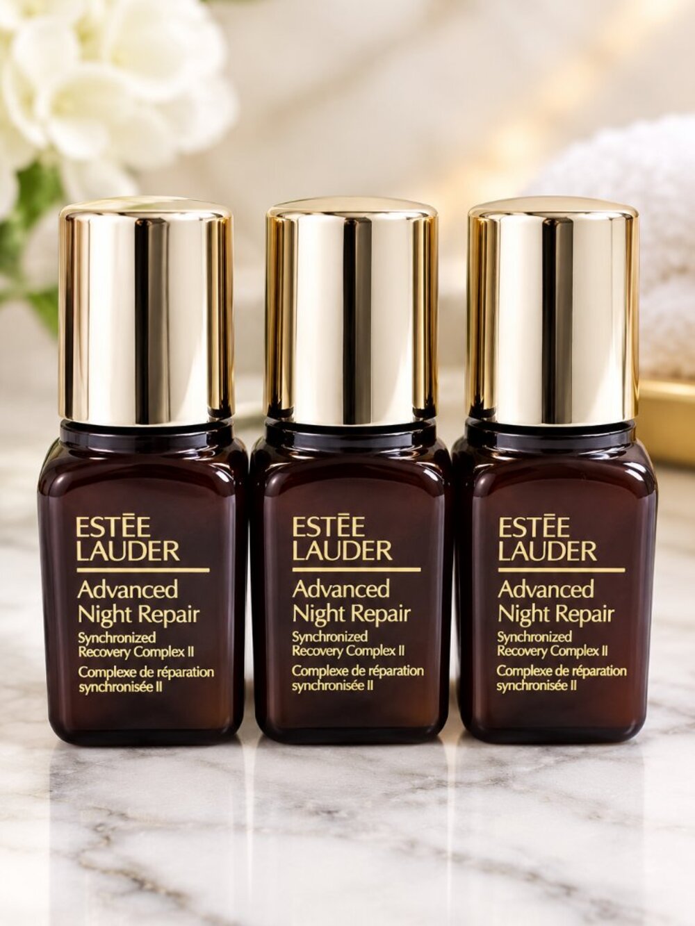 ESTEE LAUDER 💥 ADVANCED NIGHT REPAIR ALL SKINTYPES .24 FL OZ💥 Travel Bundle